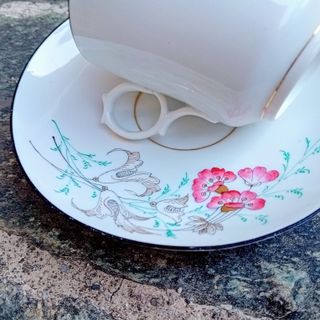 Tazza porcellana Bohemia fine '800