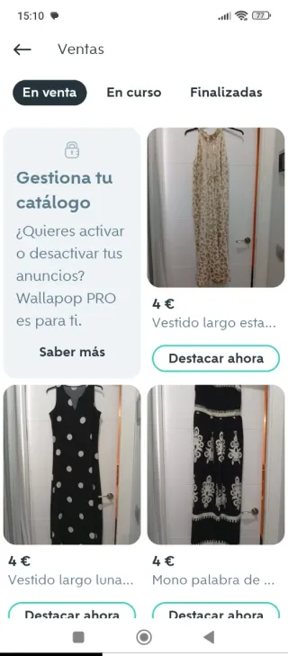 Lote 3 vestidos
