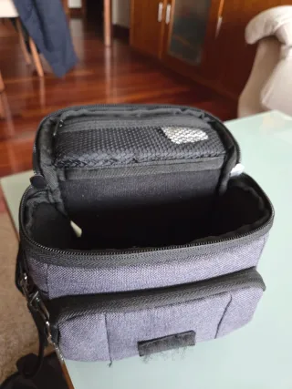 Bolso Cámara Fotográfica Gris