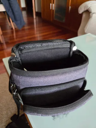 Bolso Cámara Fotográfica Gris