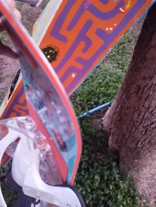 Tabla Snow Burton Niño con Fijaciones