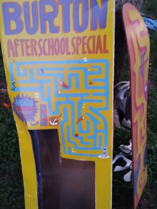 Tabla Snow Burton Niño con Fijaciones