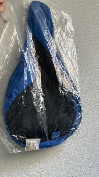 Funda Raqueta Poliéster Azul 45X3.8X21