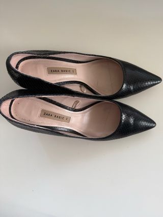 Zapatos de tacón Zara Talla 40