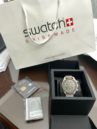 Omega Speedmaster Moonwatch Beige/Gris