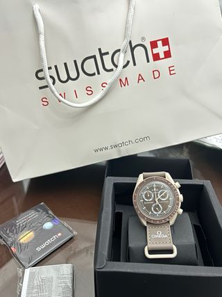 Omega Speedmaster Moonwatch Beige/Gris