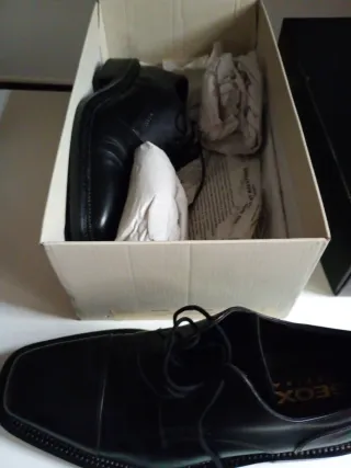 Zapatos Geox Hombre Negros