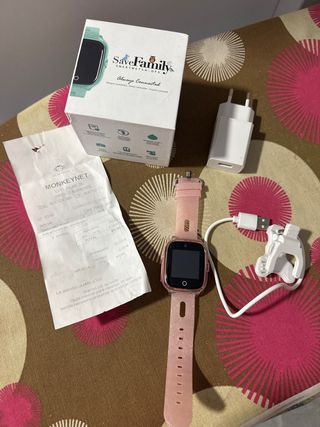 Reloj GPS SaveFamily Niños Rosa