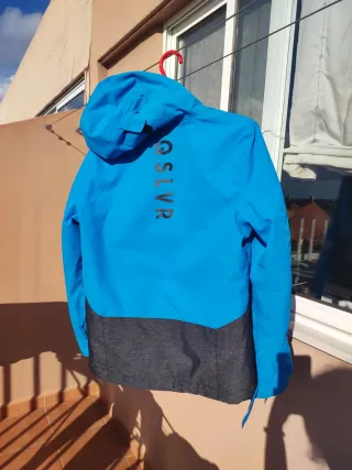 Chaqueta de nieve Quiksilver Talla 14 Azul/Gris