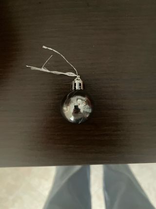 Pallina mini superPortafortuna argentata