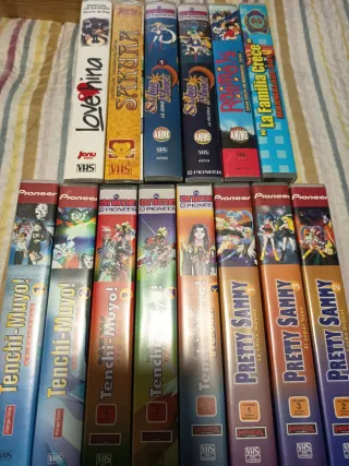 Lote VHS Anime Vintage