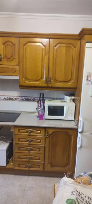 Muebles de cocina de madera ,como nueva