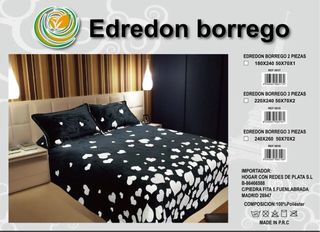 Edredón Borreguito y Terciopelo