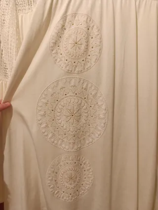 Blusa Desigual Blanca Encaje