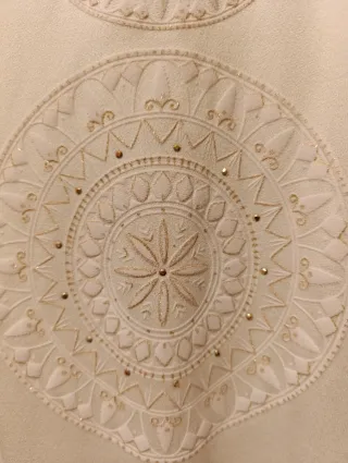 Blusa Desigual Blanca Encaje