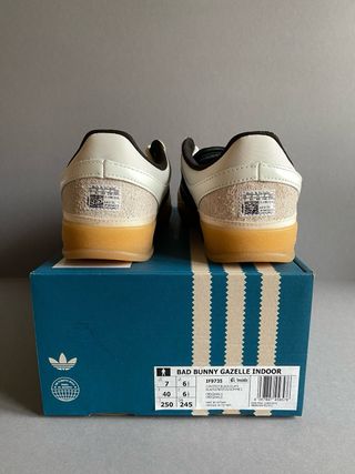 Adidas x Bad Bunny Gazelle Indoor White