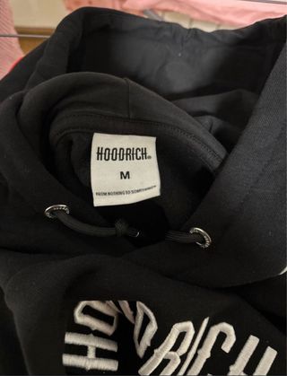 Sudadera corta Hoodrich negra