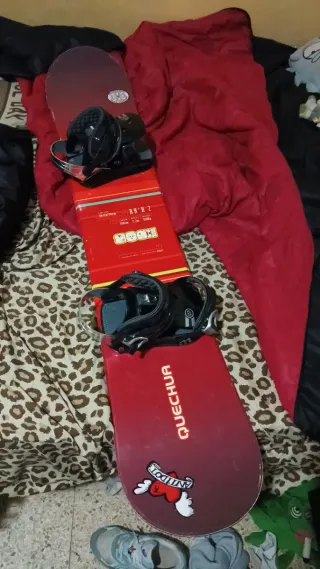 Alquilo tabla de snowboard