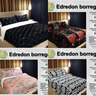 Edredón borreguito y terciopelo