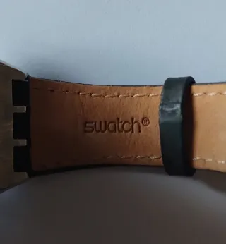 Reloj Swatch esfera azul