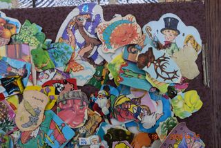 Cromos troquelados variados