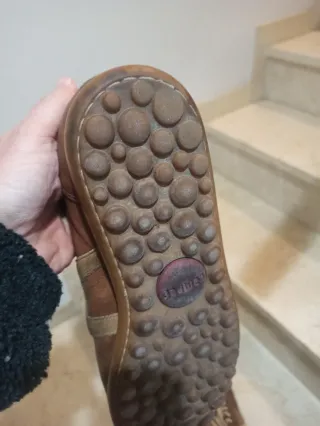 Zapatos de piel marrones talla 43