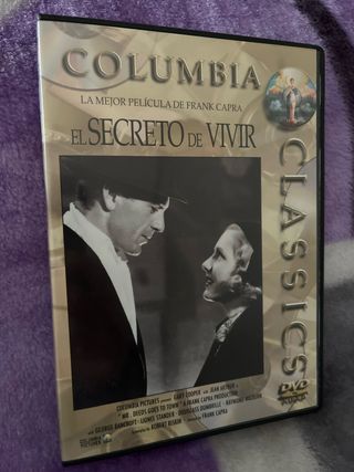 DVD El Secreto de Vivir (Mr. Deeds Goes to Town)
