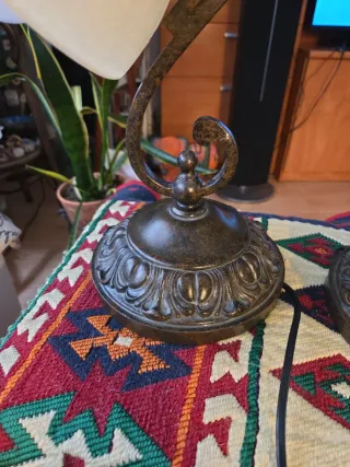 Pareja de lámparas de mesa