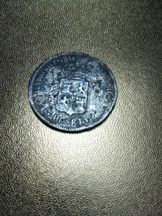 Moneda 5 Pesetas 1878 Alfonso XII