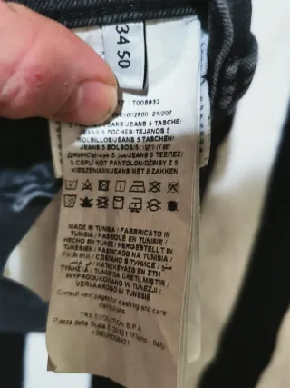 Jeans Trussardi nero