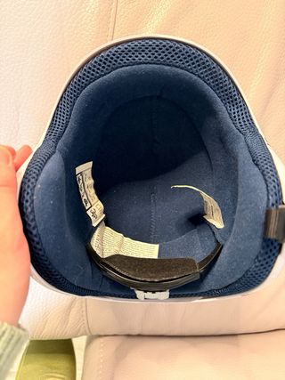 Casco de esquí junior blanco