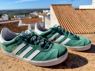 Adidas Gazelle Verde Talla 38 Originales