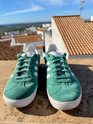 Adidas Gazelle Verde Talla 38 Originales