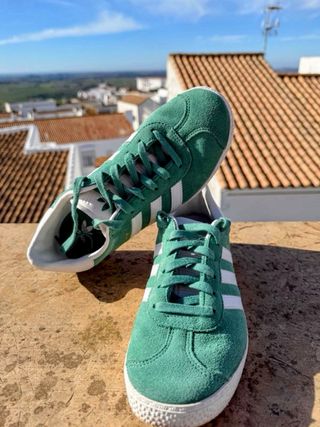 Adidas Gazelle Verde Talla 38 Originales