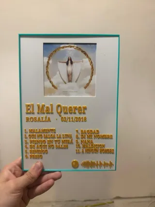 Cuadro El Mal Querer Rosalía