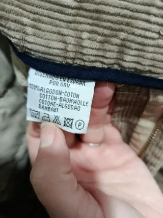 Pantalones de pana para hombre