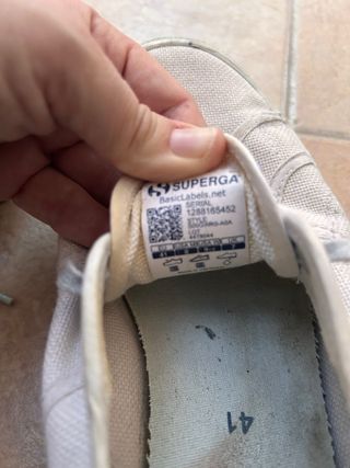 Zapatillas Superga Blancas Talla 41