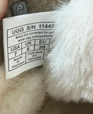 Botas UGG plataforma beige EU 38