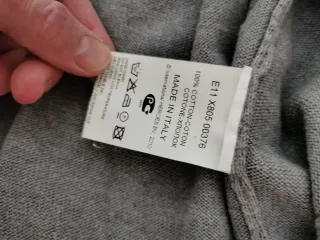 Felpa Bikkembergs Grigia con Zip