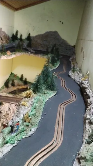 Maqueta Scalextric Impresionante