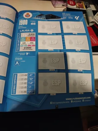 Álbum Panini Liga 2024-25 Vacío