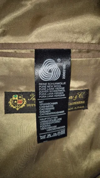 Americana Loro Piana Cachemira Lana Extrafine