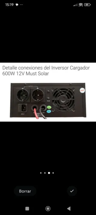 Cargador Inversor MUST
