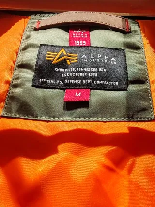 Chaqueta Bomber Alpha Industries MA-1