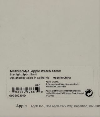 Apple Watch SE Beige/Plata
