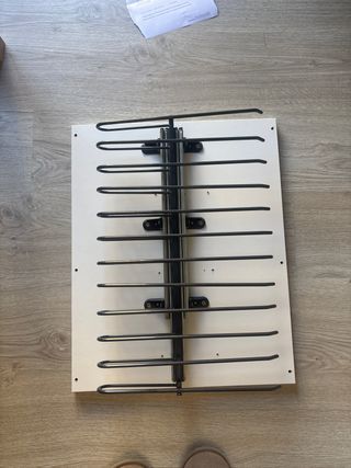 Pantalonera extraíble para armario