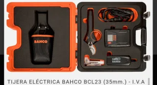 Tijeras podar eléctricas Bahco  con cable