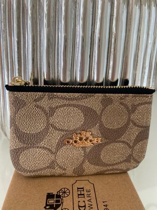 Porta cartões Coach