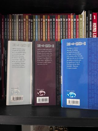 Manga Death Note Tomos 1, 2 y 3