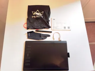 Tablet gráfica HUION 1060PLUS para diseño, nueva